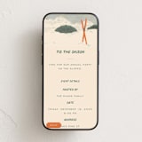 "Vintage Ski season" - Online Holiday Party Invitations in Pine Needle by Creo Study - Mobile layout