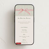 "Holiday Wrap" - Online Holiday Party Invitations in Moss by Chris Griffith - Mobile layout