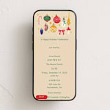 "Deck the Hall" - Online Holiday Party Invitations in Ginger by Joanna Rosado - Mobile layout