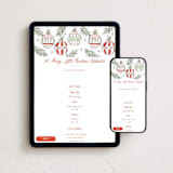 "Bright Ornaments" - Online Holiday Party Invitations in Festive by Erin German - Mobile + desktop layout