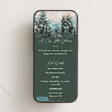 "Wonderful Time" - Online Holiday Party Invitations in Snow by Lindsay Megahed - Mobile layout