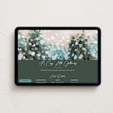 "Wonderful Time" - Online Holiday Party Invitations in Snow by Lindsay Megahed - Desktop layout