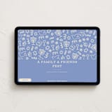 "Warmth Of The Lights" - Online Holiday Party Invitations in Robin Blue by Abbigail Lim - Desktop layout