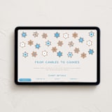 "hanukkah cookies" - Online Holiday Party Invitations in Creme by Anastasia Makarova - Desktop layout