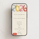 "New Year Stars" - Online Holiday Party Invitations in Party by Pixel and Hank - Mobile layout