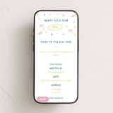 "Playful new year" - Online Holiday Party Invitations in Sunshine by Creo Study - Mobile layout
