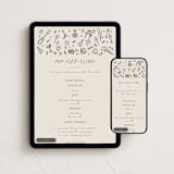 "Doodled Cheer" - Online Holiday Party Invitations in Ink by Jamie Alexander - Mobile + desktop layout