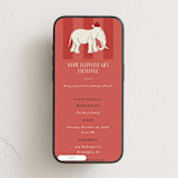 "White Elephant" - Online Holiday Party Invitations in Santa Hat by Heather Schertzer - Mobile layout
