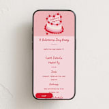 "Heart Cake" - Online Holiday Party Invitations in Cherry by Jennifer Lew - Mobile layout
