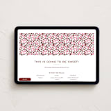 "Heart Flowers" - Online Holiday Party Invitations in Ivory by Sierra Lee - Desktop layout