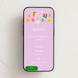 "Egg Hunt Fun" - Online Holiday Party Invitations in Lilac by Paola Benenati - Mobile layout
