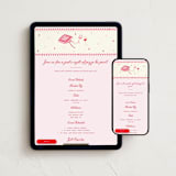 "Pizza & Pinot" - Online Holiday Party Invitations in Marinara by Sarah Rosenthal - Mobile + desktop layout
