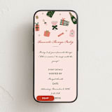 "A Few of My Favorite Things" - Online Holiday Party Invitations in Candy by Stephanie Heinrich Godbout - Mobile layout
