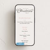 "Christmas Lights" - Online Holiday Party Invitations in Marshmallow by Amy Payne - Mobile layout