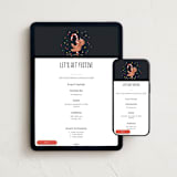 "Spicy" - Online Holiday Party Invitations in Gumdrops by Itsy Belle Studio - Mobile + desktop layout