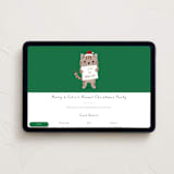 "Purrfect" - Online Holiday Party Invitations in Tabi by mo kelley - Desktop layout