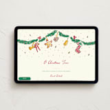 "Oh Christmas Tree" - Online Holiday Party Invitations in Cookie Dough by Sarah Rosenthal - Desktop layout