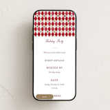 "Diamond" - Online Holiday Party Invitations in Santa by Sarah Knight - Mobile layout