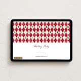 "Diamond" - Online Holiday Party Invitations in Santa by Sarah Knight - Desktop layout