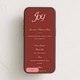 "Coziest Christmas" - Online Holiday Party Invitations in Poinsettia by Kelly Watkins - Mobile layout