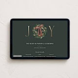 "Everleigh" - Online Holiday Party Invitations in Evergreen by Jelena Vuletic - Desktop layout