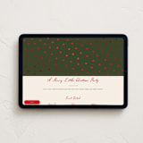 "Merry Dots" - Online Holiday Party Invitations in Olive by Kercia Jane - Desktop layout