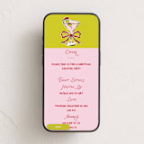 "Tini" - Online Holiday Party Invitations in Chartreuse by Claudia Orengo - Mobile layout