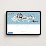 "Embellished New Year" - Online Holiday Party Invitations in Winter by Inkblot Design - Desktop layout