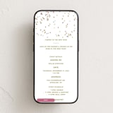 "fallen confetti" - Online Holiday Party Invitations in Gumdrop by Ellen Schlegelmilch - Mobile layout