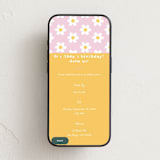 "Daisys" - Online Kids Birthday Invitations in Daisy by Little Print Design - Mobile layout