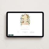 "She's A Wild One" - Online Kids Birthday Invitations in Blush by Susan Moyal - Desktop layout