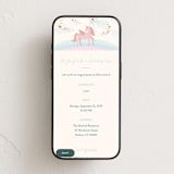 "Unicorn Wishes" - Online Kids Birthday Invitations in Cotton Candy by Pixel and Hank - Mobile layout
