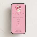 "Happy Purr-day" - Online Kids Birthday Invitations in Berry by Vivian Yiwing - Mobile layout