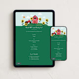 "Barnyard Birthday" - Online Kids Birthday Invitations in Garden by Jackie Crawford - Mobile + desktop layout