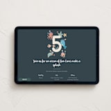 "Under The Sea" - Online Kids Birthday Invitations in Sea by Christy Hy Lee - Desktop layout