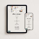 "Party Puppers" - Online Kids Birthday Invitations in Classic by Lehan Veenker - Mobile + desktop layout