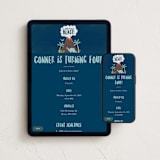 "volcano blast" - Online Kids Birthday Invitations in Atlantic by Karidy Walker - Mobile + desktop layout