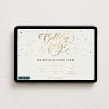 "birthday swirls" - Online Kids Birthday Invitations in Pudding by Anastasia Makarova - Desktop layout