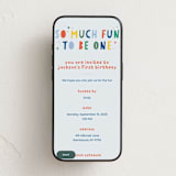 "One is So Fun" - Online Kids Birthday Invitations in Dino by Ashlee Townsend - Mobile layout