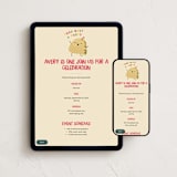 "Taco bout a party" - Online Kids Birthday Invitations in Tortilla by Adelyn T. - Mobile + desktop layout