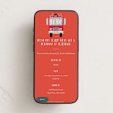 "Sound the Alarm Firetruck" - Online Kids Birthday Invitations in Fire by Alethea and Ruth - Mobile layout