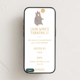 "Beary Special One" - Online Kids Birthday Invitations in Puddle by Angela Thompson - Mobile layout