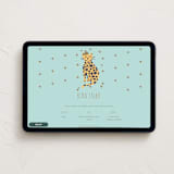 "Born 2 Rule" - Online Kids Birthday Invitations in Sky by Teju Reval - Desktop layout