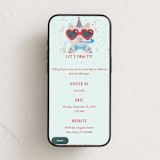 "Coolest Cat" - Online Kids Birthday Invitations in Sky by Shirley Lin Schneider - Mobile layout