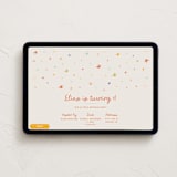 "Sugared Almond" - Online Kids Birthday Invitations in Confetti by Blustery August - Desktop layout