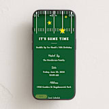 "American Football" - Online Kids Birthday Invitations in Grass by Becky Nimoy - Mobile layout
