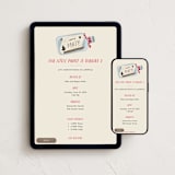 "Pirate Party" - Online Kids Birthday Invitations in Merlot by JeAnna Casper - Mobile + desktop layout