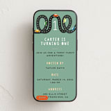 "Little Racer" - Online Kids Birthday Invitations in Grass by Jennifer Lew - Mobile layout