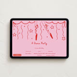 "Ballerina On Pointe" - Online Kids Birthday Invitations in Blush by Becky Nimoy - Desktop layout