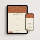 "El Ranchero" - Online Kids Birthday Invitations in Rust by Ani Somi - Mobile + desktop layout